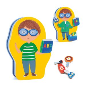 Djeco | Игра с магнити облечи според професията