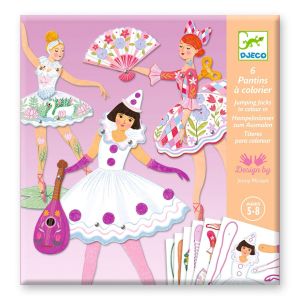 Djeco | Направи движещи се кукли марионетки