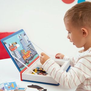Janod | Магнитна книга пожарникари