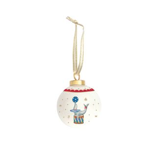 EasyLife | Коледна топка от порцелан Ø 7 см 4 вида| CHRISTMAS DECORATIONS