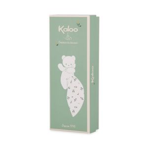 Kaloo | Плюшено дуду бяло зайче цитрус