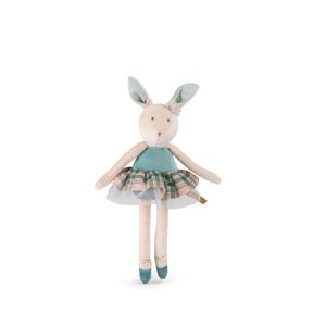 Moulin Roty | Мека играчка зайче синьо