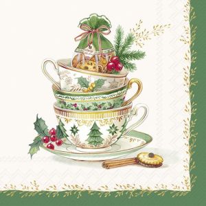 IHR | Коктейлни салфетки | FESTIVE TEA TIME