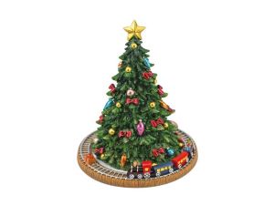 Musicbox world | Музикална елха с влакче | Christmas Tree with Train