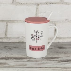 Чаша "Eco life" - Розова