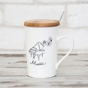 Керамична чаша с пияно