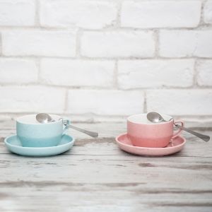 Чаши комплект розова и синя