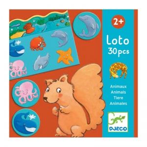 Djeco | Настолна игра лото | Животни