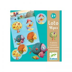 Djeco | Настолна игра лото | Четири сезона