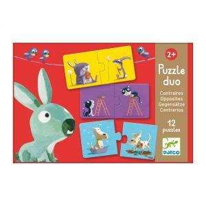 Образователен пъзел от две части 