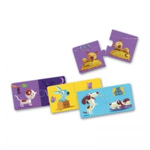 Образователен пъзел от две части 