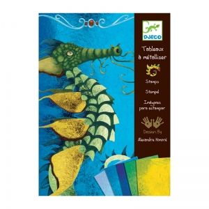 Djeco | Комплект за апликация | Дракони