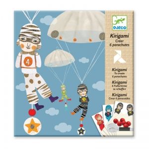 Djeco| Комплект за киригами |Парашутисти