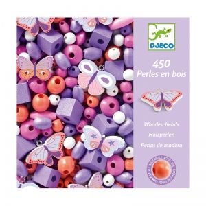 Djeco | Комплект за изработка на бижута | Лилави мъниста