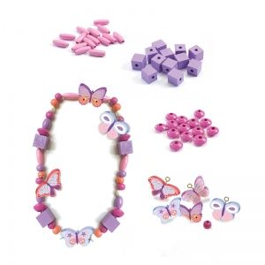 Djeco | Комплект за изработка на бижута | Лилави мъниста