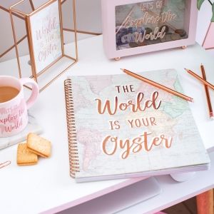 Sass & Belle | Голям Тефтер А4  | The world is your oyster