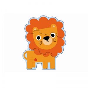 Djeco | Пъзел от 3,4,5 и 6 части | Джунгла
