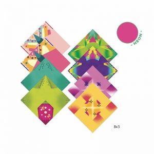 Djeco | Комплект за оригами | Тропически животни