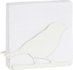IHR | Метален салфетник | Бяло птиче