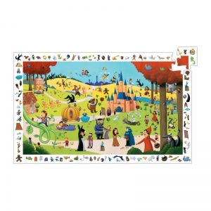 Djeco | Пъзел за наблюдателност от 54 части | Приказките по света