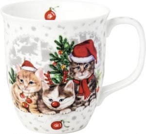 IHR | Порцеланова чаша | Коледни котета