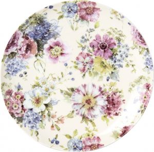IHR | Порцеланова чиния | Градински цветя