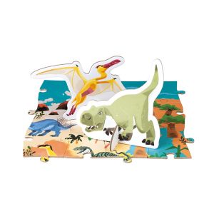 Janod |Образователен пъзел от 200 части | Динозаври
