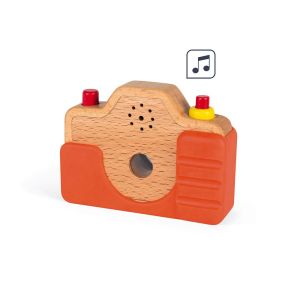 Janod |  Дървена играчка | Фотоапарат със звук