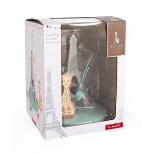 Janod | Дървена спирала с мъниста | Жирафчето Софи