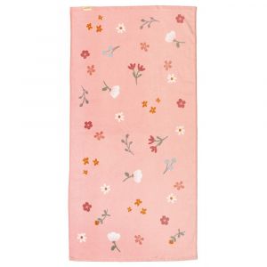 LITTLE DUTCH | Детска плажна кърпа | Розови цветя