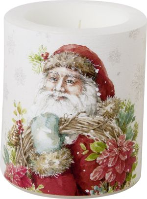 IHR | Декоративна свещ | Дядо Коледа