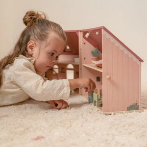 LITTLE DUTCH| Дървена преносима къща за кукли
