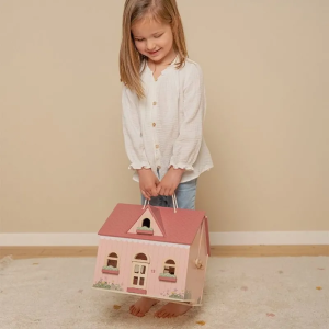 LITTLE DUTCH| Дървена преносима къща за кукли