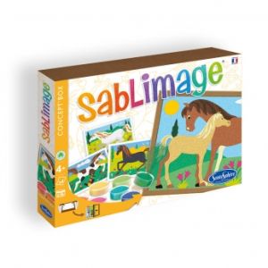 SentoSphere | Комплект за оцветяване с пясък | Коне