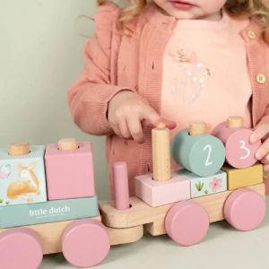 LITTLE DUTCH | Дървено Влакче от Модули | Fairy Garden FSC